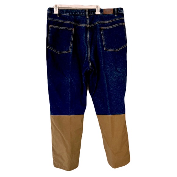 Vintage SafTbak Flannel-Lined Brush Hunting Jeans, Size 40x30 - Picture 3 of 4